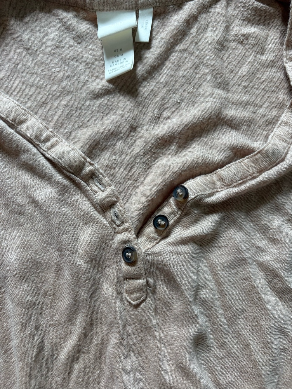 H&M Linen Top - Picture 4 of 5